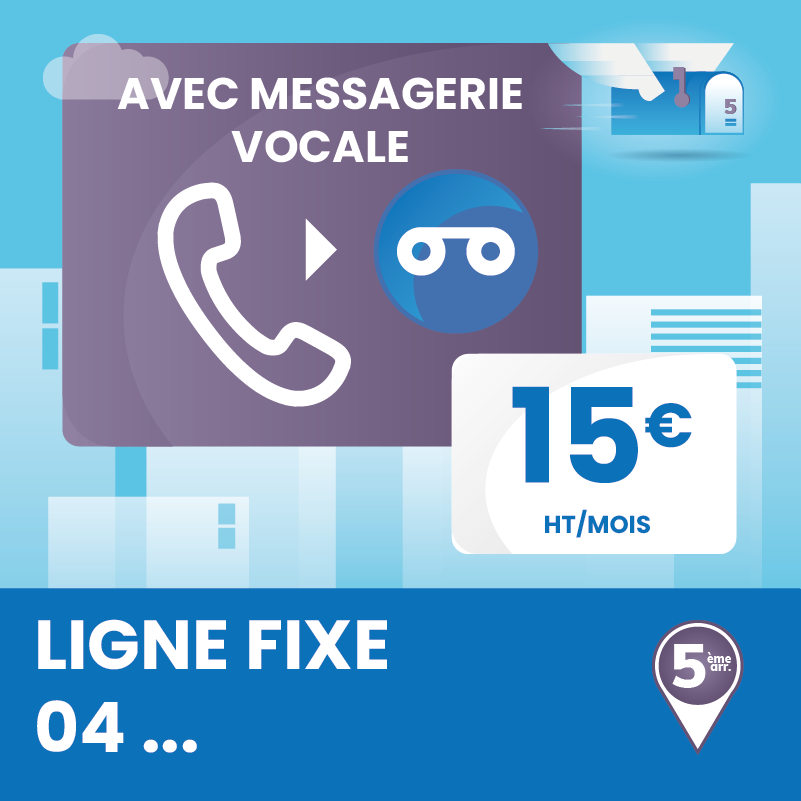 Ligne fixe avec messagerie